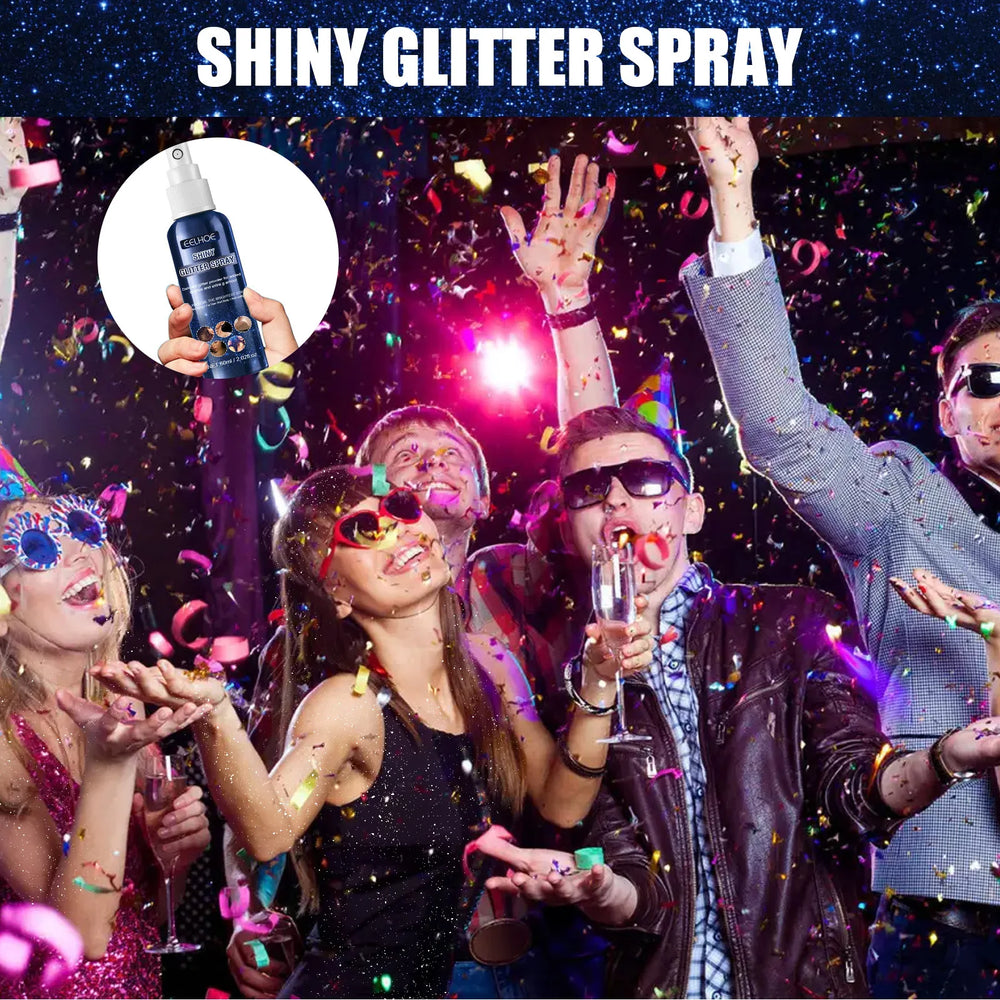 Head-Turning Shine: All-Over Glitter Spray for Hair, Body & Clothes (Shop Now!)